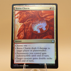 Boros Charm | 721 | Uncommon | Foil | Foundations | MTG - Image 1