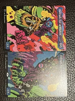 Mtg Secret Lair— 1* Zndrsplt, Eye Of Wisdom 379—Display Commander—NM - Image 1