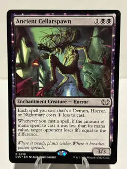 Ancient Cellarspawn 16 R Commander: Duskmourn: House of Horror NM MTG - Image 1