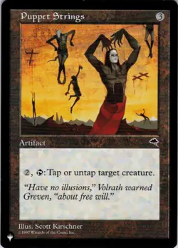 MTG Puppet Strings | NM | The List Reprints {LST} - Image 1