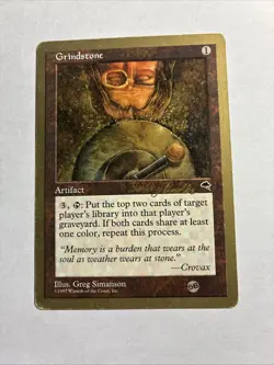Grindstone - 1998 Randy Buehler (TMP) World Championship Decks MTG + Bonus Rare! - Image 1