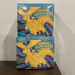 Pokemon Center ETB Ascended Heroes 2Pack in hand - Image 1