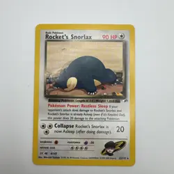 Rocket's Snorlax - Pokemon TCG Gym Heroes 33/132 - Image 1