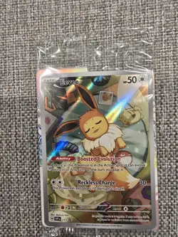 Pokemon Eevee TCG 173 Holo Promo Prismatic Evolutions Sealed, Near Mint - Image 1