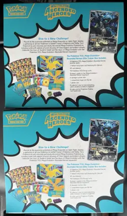 2 Pokemon Ascended heroes Mega Evolution Elite Trainer Boxes - 2 Sealed Box Lot - Image 2