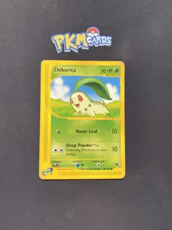 Pokemon TCG Chikorita Expedition 100/165 Regular MP. - Image 1