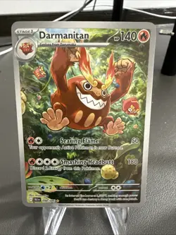 Pokemon Darmanitan Sv: Black Bolt 098/086 Illustration Rare English - Image 1