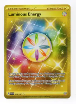 Pokemon TCG Luminous Energy 226/167 SV Twilight Masquerade Hyper Rare Gold TWM - Image 3
