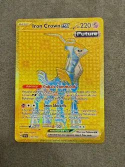 Pokemon Iron Crown ex 216/162 SV05: Temporal Forces Holo - Image 1