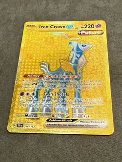 Pokemon Iron Crown ex 216/162 SV05: Temporal Forces Holo - Image 2