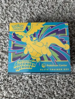 Pokemon TCG - Ascended Heroes Pokemon Center ETB Elite Trainer Box NEW - IN HAND - Image 1
