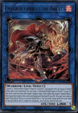 Emperor Charles the Great 1st Ed Ultra Rare DUNE-EN048 Yu-Gi-Oh! - Image 1