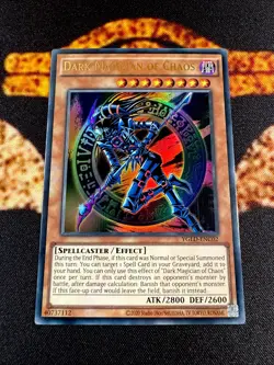 🔥YUGIOH • DARK MAGICIAN OF CHAOS • ULTRA RARE • YGLD-ENC02 • UNLIMITED • NM🔥 - Image 2