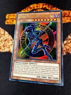 🔥YUGIOH • DARK MAGICIAN OF CHAOS • ULTRA RARE • YGLD-ENC02 • UNLIMITED • NM🔥 - Image 3