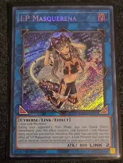 I:P Masquerena Secret Rare BLMR-EN085 Yu-gi-oh! Near Mint - Image 1