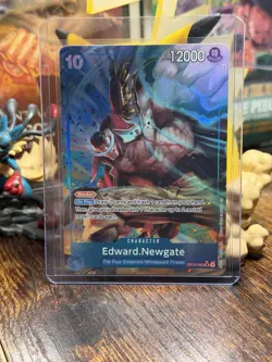 Edward Newgate (Alternate Art) One Piece OP13-042 Carrying On His Will English - Image 1