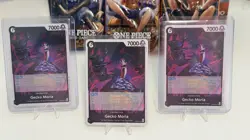 One Piece TCG (x3) PRB02-013 Gecko Moria Rare English Near Mint - Image 1