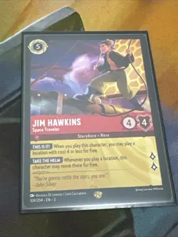 1x Jim Hawkins - Space Traveler - 109/204 - Legendary NM-Mint Disney Lorcana: In - Image 1