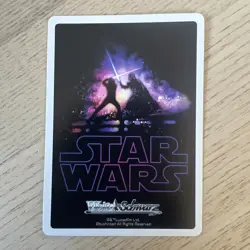 2017 Weiss Schwarz Star Wars SW/S49-091R Talent of Pilot Rey RRR FOIL - Image 2