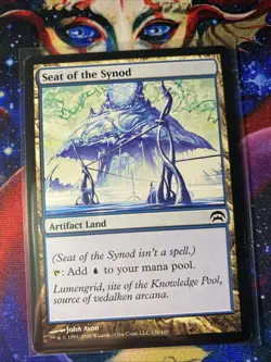 Seat of The Synod Planechase Moderately Played Magic The Gathering MTG - Image 1