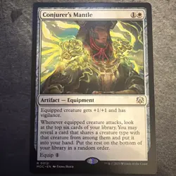 Conjurer's Mantle #12 (NM) March of the Machine MOC Magic MTG - Image 1