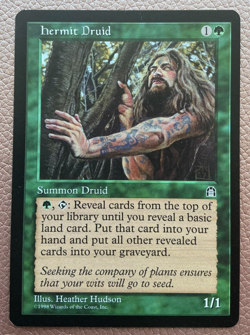 Hermit druid MTG Magic the gathering - Image 1