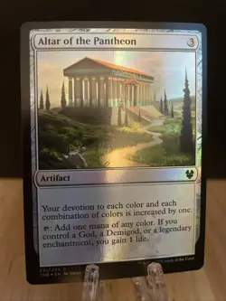 MTG Altar of the Pantheon FOIL #231/254 Theros Beyond Death Common THB NM/M - Image 1