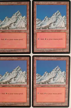 6 x Snow-Covered Mountain | Ice Age | MTG | Magic The Gathering - Image 4