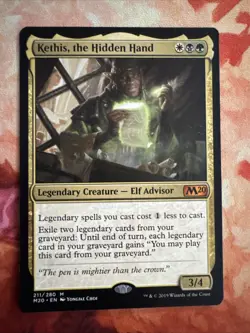 Kethis, the Hidden Hand LP M20 Core Set 2020 MTG Magic the Gathering - Image 1