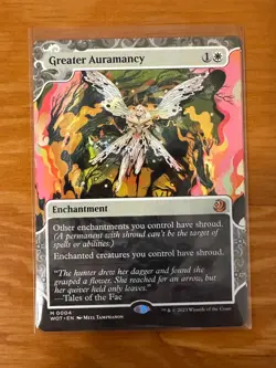Greater Auramancy - Wilds of Eldraine: Enchanting Tales WOT - MTG - Image 1