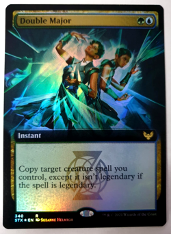 MTG: Strixhaven - Double Major - FOIL Extended Art Rare - 340 NM - Image 1