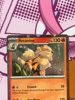 Pokemon TCG - Arcanine SVP 011 - Black Star Promo - Holo Rare - Cosmos - NM - Image 2