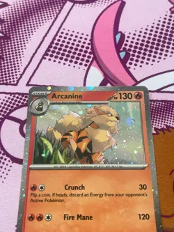 Pokemon TCG - Arcanine SVP 011 - Black Star Promo - Holo Rare - Cosmos - NM - Image 4