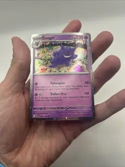094/165 Gengar Cosmos Holo Rare Pokemon TCG 151 Sam's Club Exclusive - Image 4