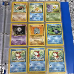 Huge Lot Vintage Pokemon Cards Pikachu Gastly Meowth - Image 2