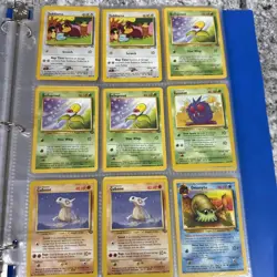 Huge Lot Vintage Pokemon Cards Pikachu Gastly Meowth - Image 3