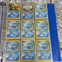 Huge Lot Vintage Pokemon Cards Pikachu Gastly Meowth - Image 4