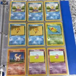 Huge Lot Vintage Pokemon Cards Pikachu Gastly Meowth - Image 5