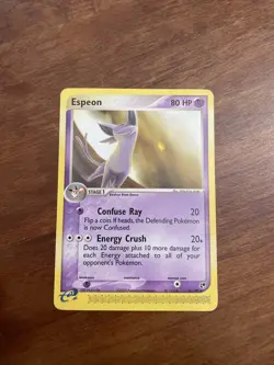 Pokemon TCG Espeon EX Sandstorm 16 Regular Rare - Image 1