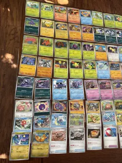 Pokemon Scarlet & Violet 151 Common Uncommon Rare Holo Set 132 Cards Master - Image 2