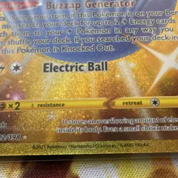 Pokemon Electrode 222/198 Secret Rare Holo Chilling Reign 2021 Electric Ball Bu… - Image 4