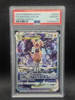 Zeraora VSTAR #GG43 PSA 10 GEM MINT SWSH Crown Zenith 2023 Pokemon TCG - Image 1