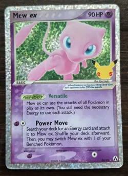 Mew ex - 88/92 - Pokemon Celebrations Classic Collection Ultra Rare Card NM - Image 1