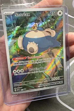 Sealed - Pokemon Snorlax Promo Holo SVP Scarlet & Violet 051 Basic 150 HP - Image 3