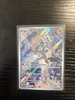 Pokemon TCG N's Reshiram Journey Together Stamped Illustration Rare 167/159 Mint - Image 2