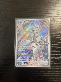 Pokemon TCG N's Reshiram Journey Together Stamped Illustration Rare 167/159 Mint - Image 3