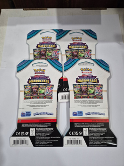 Pokemon TCG: Scarlet & Violet Twilight Masquerade Sleeved Booster 4 Packs A7 - Image 2