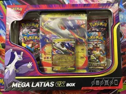 Mega Latias EX Box New Sealed Pokemon Trading Card Game TCG - Image 1