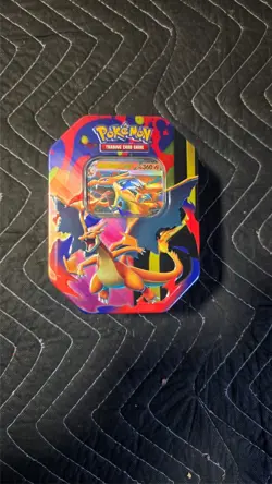Mega Charizard Ex Tin - Mega Charizard Y EX Promo - Pokemon Sealed! - Image 1