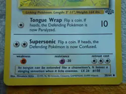 LICKITUNG 90 HP 38/64 - JUNGLE CARTE POKEMON WIZARDS - TRES BON ETAT - ANGLAIS - Image 3